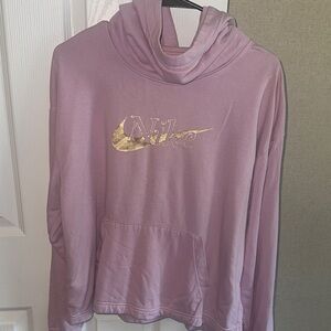 Nike Women's Lavender Cowl Neck Sweater